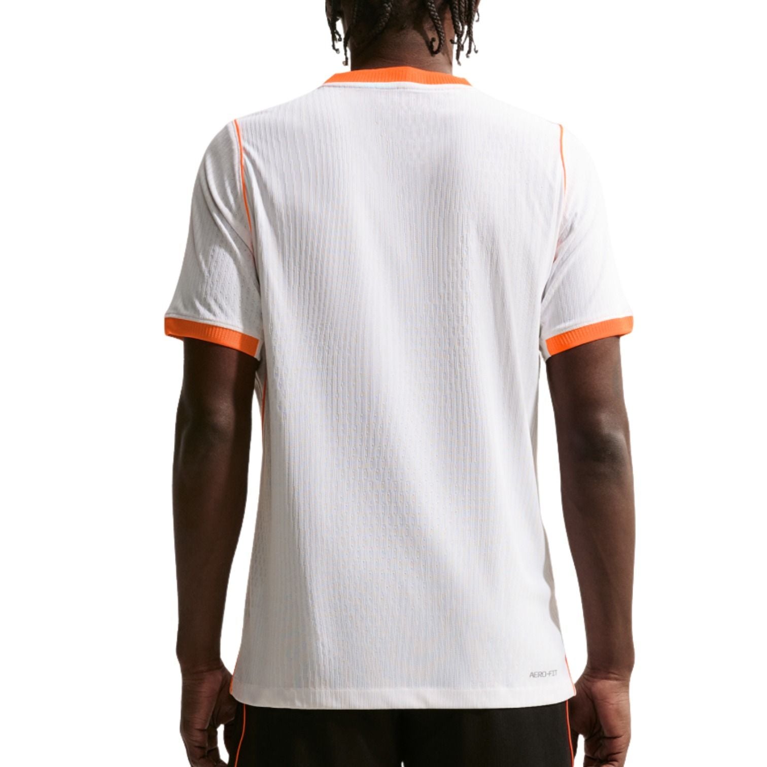 Nike Netherlands 2026 Match Away Aero-FIT Authentic Jersey 'White Hyper Crimson' IB5220-100