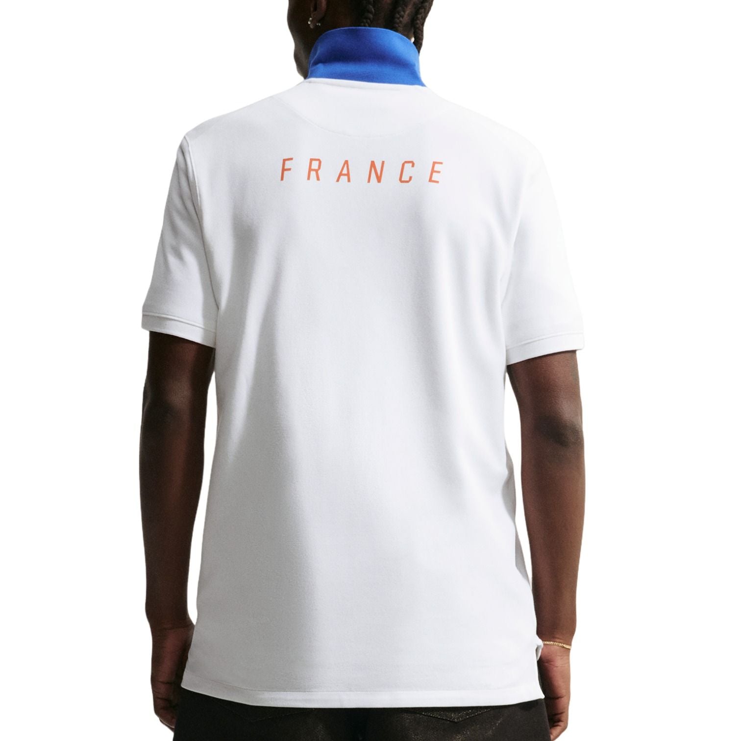 Nike FFF 2026 27 Polo Shirt 'White Game Royal Metallic Copper' IQ6429-100