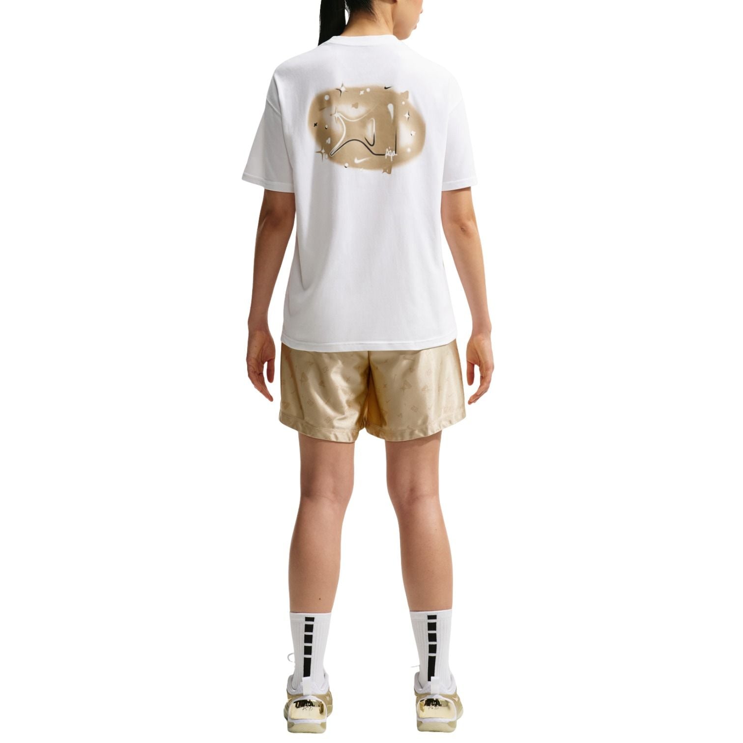Nike A'Ja Wilson Dri-Fit T-Shirt 'White Wheat Grass' IH7722-100