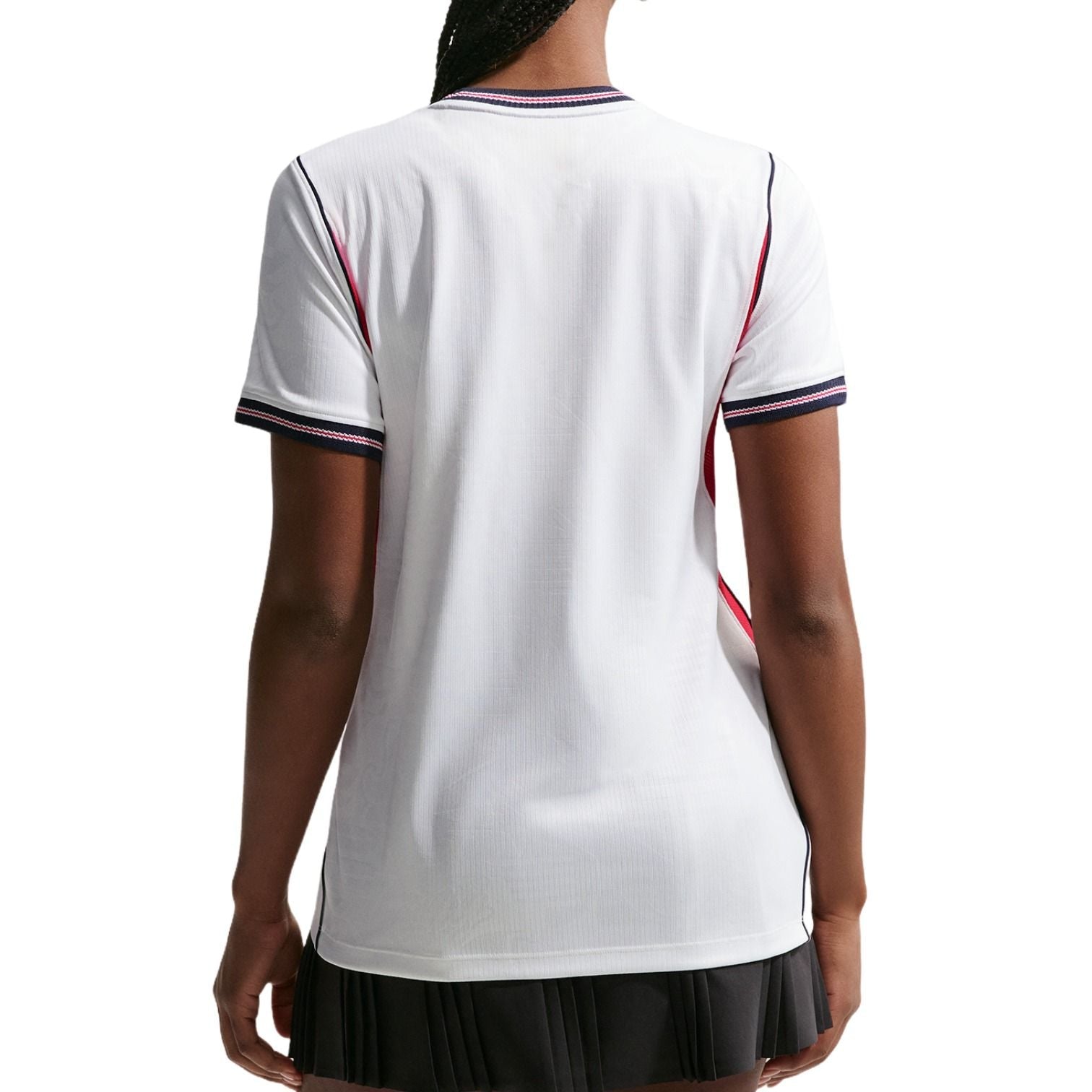 (WMNS) Nike England 2026 Stadium Home Dri-FIT Replica Jersey 'White Speed Red Obsidian' IB5306-100