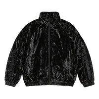Supreme Crushed Velvet Track Jacket 'Black' SUP-FW23-119