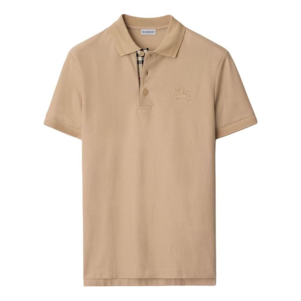 Burberry 26 Cotton Polo Shirt 'Soft Fawn Beige' 80991671