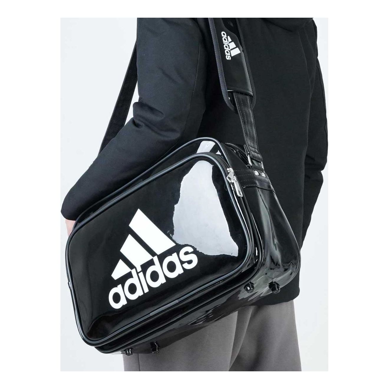 adidas Enamel Bag 'Black' CX4042