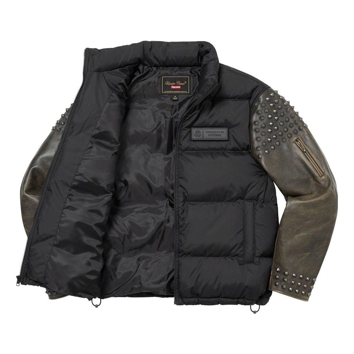 Supreme x UNDERCOVER Puffer Jacket 'Black Olive Green' SUP-SS23-134