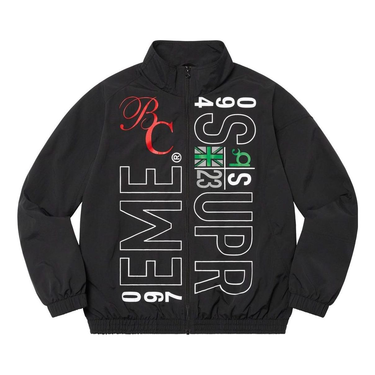 Supreme x Bernadette Corporation Track Jacket 'Black White' SUP-SS23-224