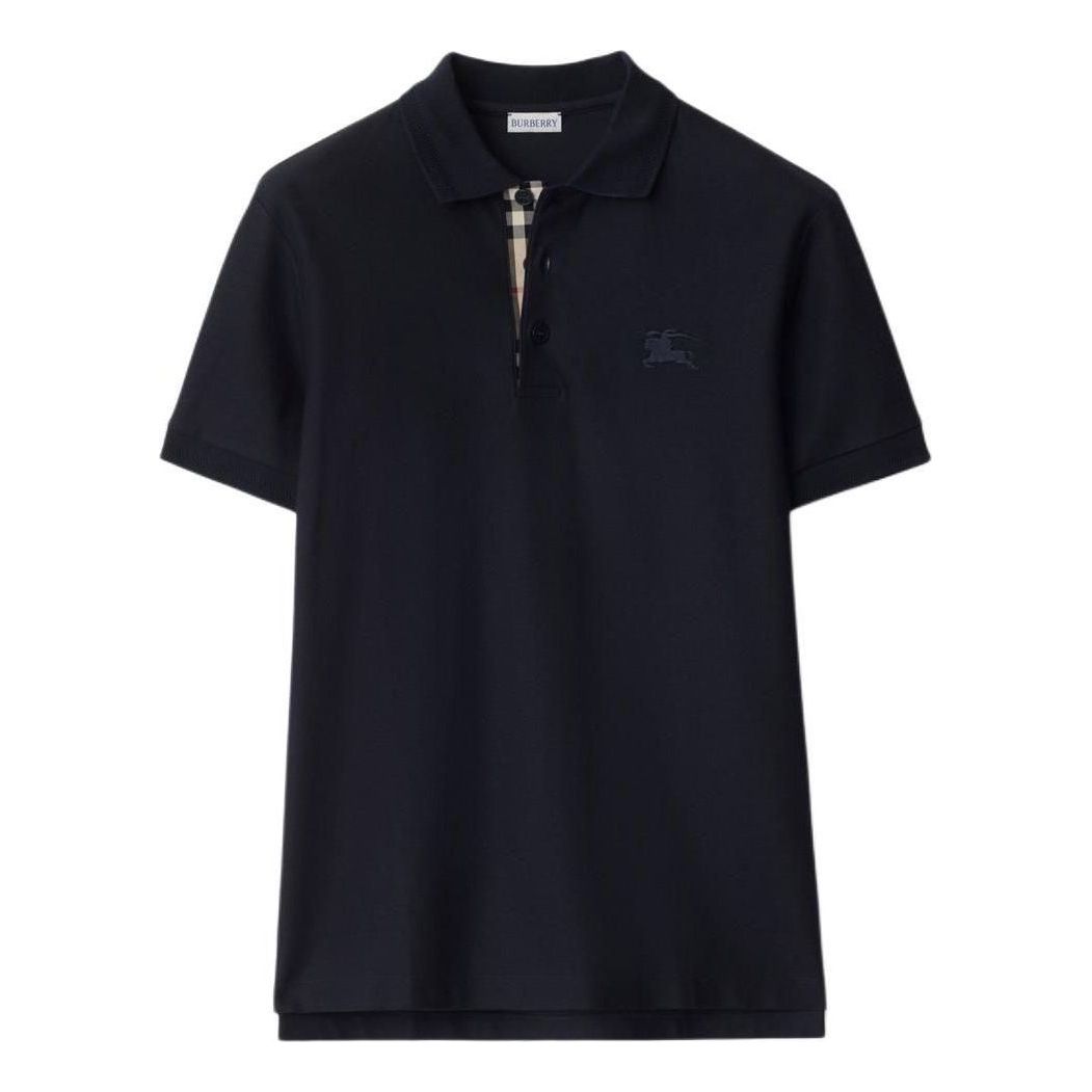 Burberry 26 Cotton Polo Shirt 'Coal Blue' 80991651