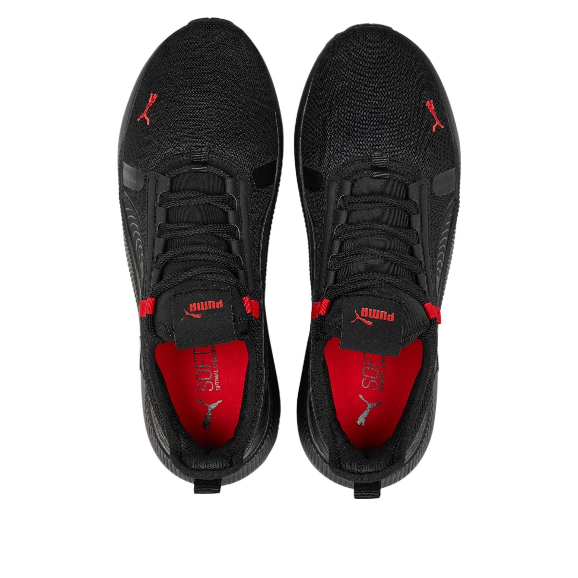 (WMNS) PUMA Pacer Future Street Plus 'Black Red' 384634-19