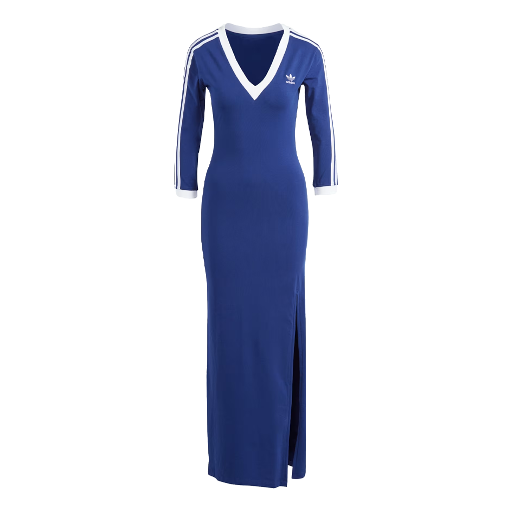 (WMNS) adidas originals adicolor colro Claic 3-Maxi Srtipe Dress Asia Sizing 'Blue' IP2987