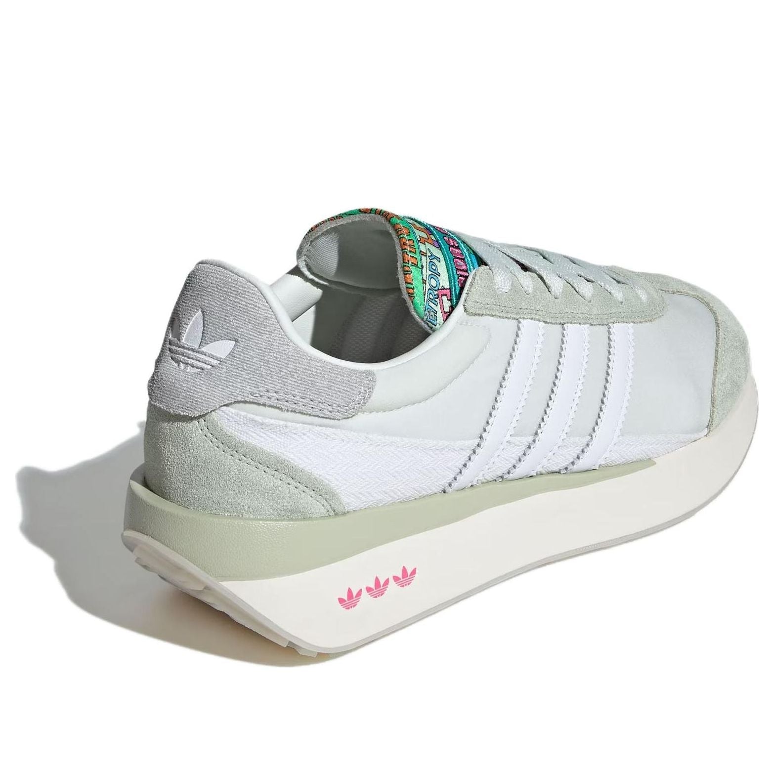 (WMNS) adidas Originals Country XLG Boost 'Green White Grey' IF4236