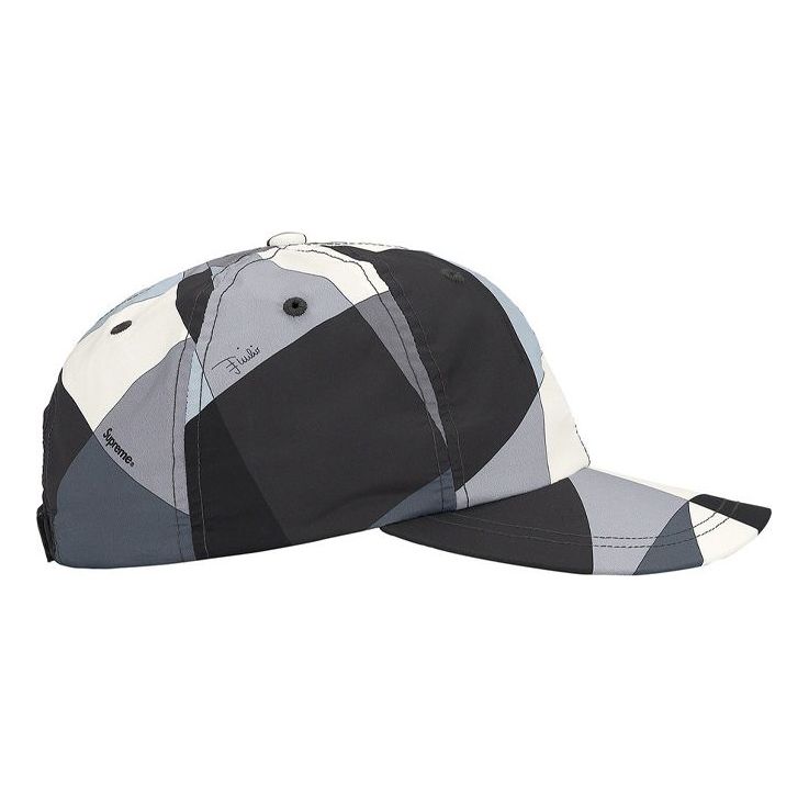 Supreme x Emilio Pucci 6-Panel 'Black White Grey' SUP-SS21-799