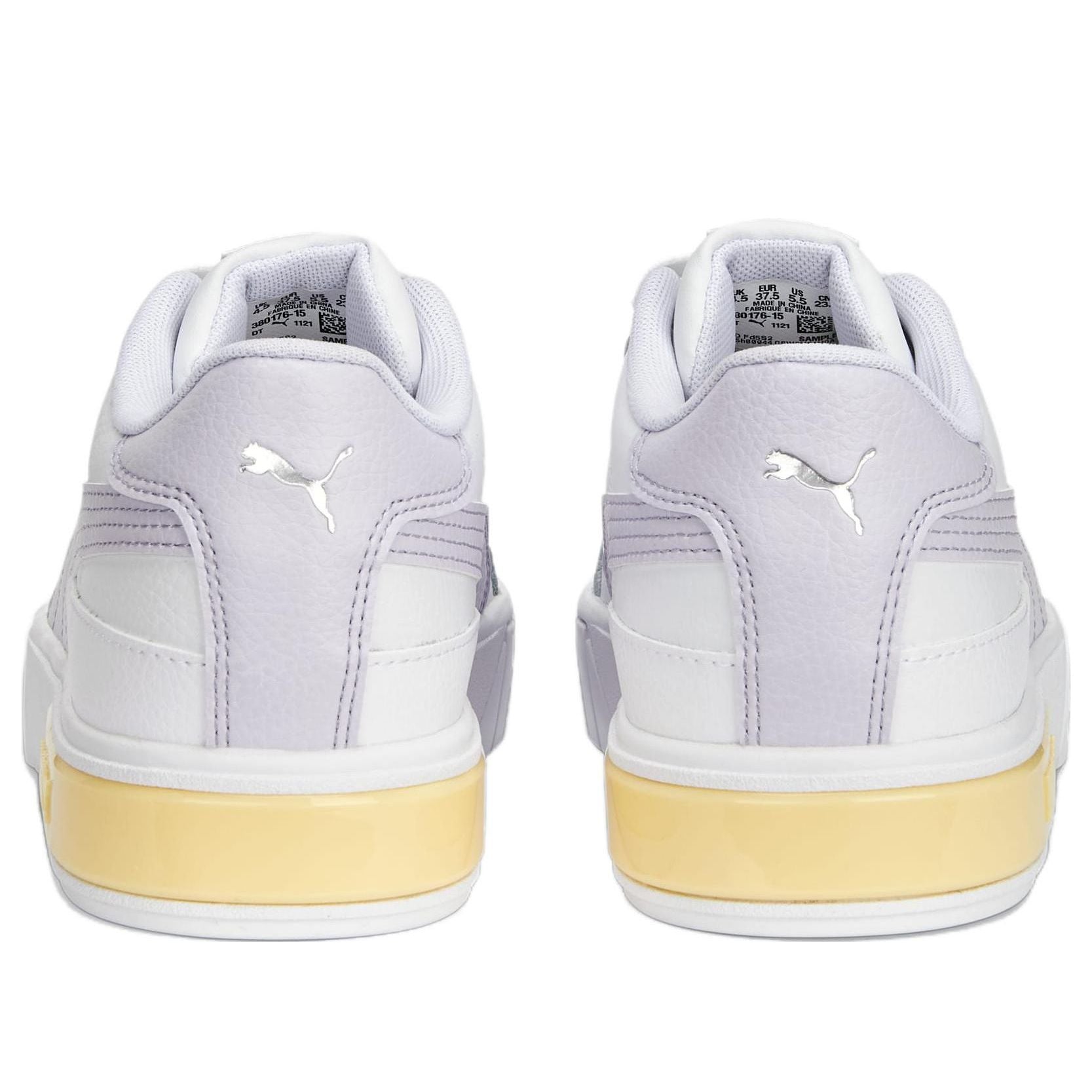 (WMNS) PUMA Cali Star 'White Grey Yellow' 380176-15