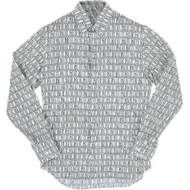 Stussy X DIOR Quarterly New Products Shirts Men Blue