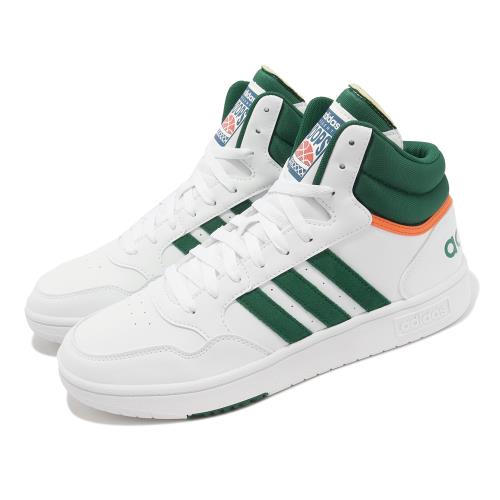 adidas Hoops 3.0 Mid 'White Collegiate Green' GY4744