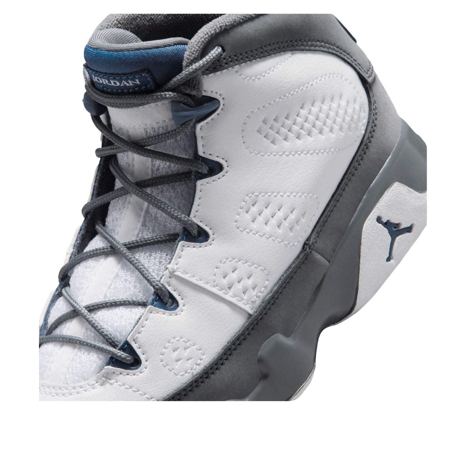 (PS) Air Jordan 9 Retro 'Flint Grey French Blue'  401811-100