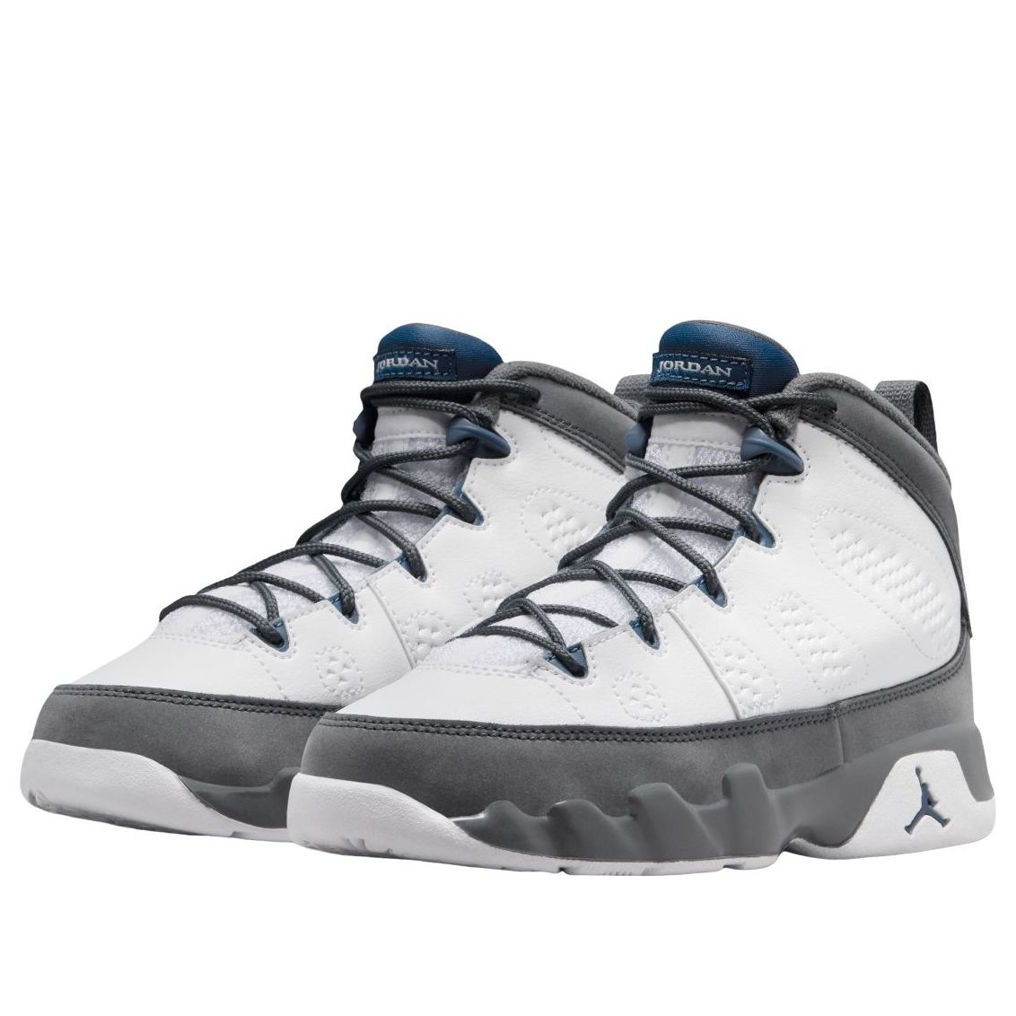 (PS) Air Jordan 9 Retro 'Flint Grey French Blue'  401811-100