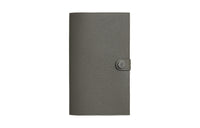 HERMES Evercolor Calfskin Wallets Card Holders Women's Gray