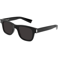 SAINT LAURENT Plastic Rectangular Sunglasses Women's Black