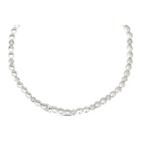 LOUIS VUITTON Metal Necklaces Men's White