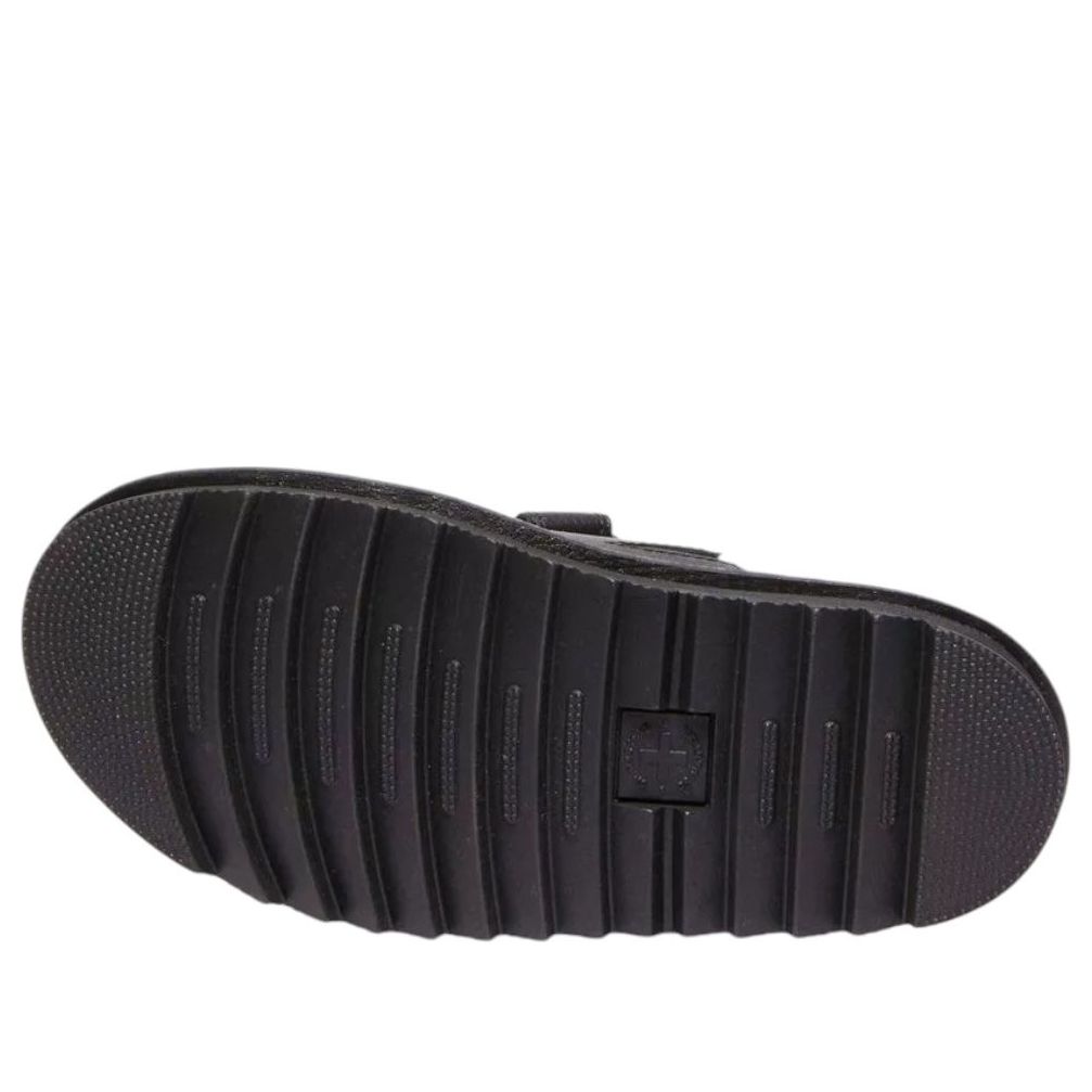 (WMNS) Dr. Martens Raine Slide Athena Leather 'Black' 40522001