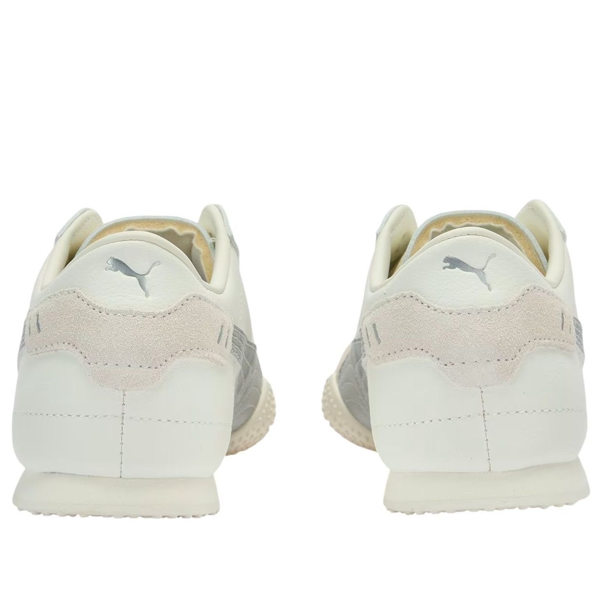 (WMNS) PUMA Bella UT LEA 'Warm White Silver' 405256-02