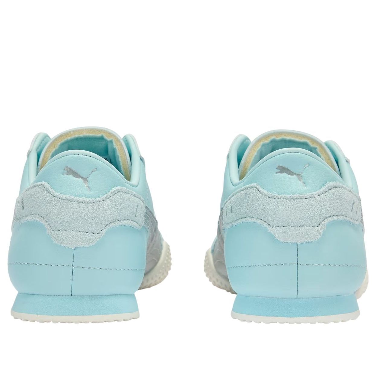 (WMNS) PUMA Bella UT LEA 'Ocean Glass Matte Silver' 405256-04