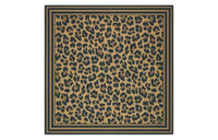DIOR Silk Scarves Men Brown/Black