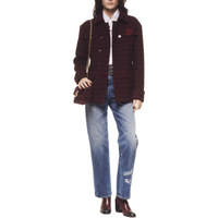 CHANEL 24 Fall And Winter Jackets Coats Women's Red Black
