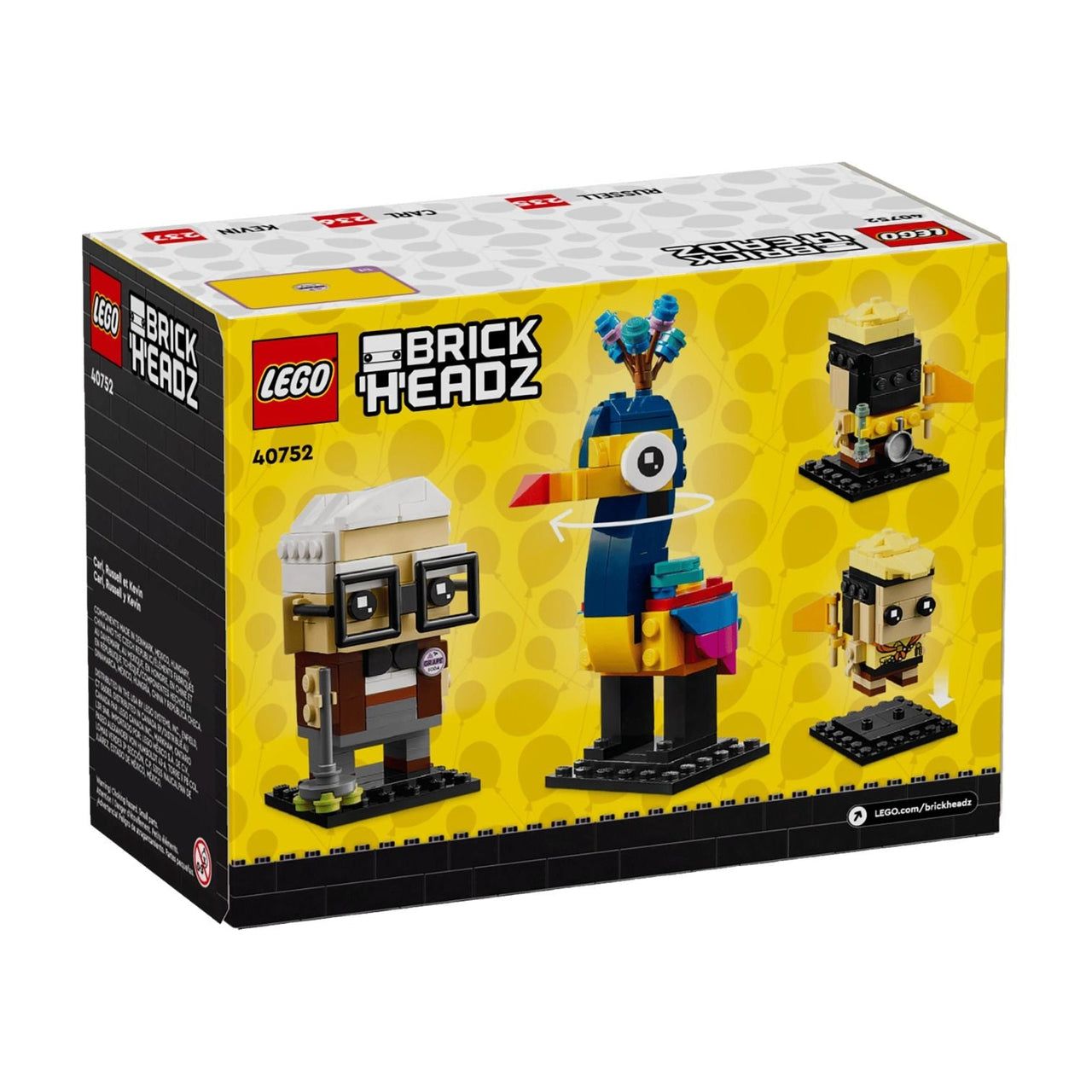 LEGO BrickHeadz Carl, Russell & Kevin 40752