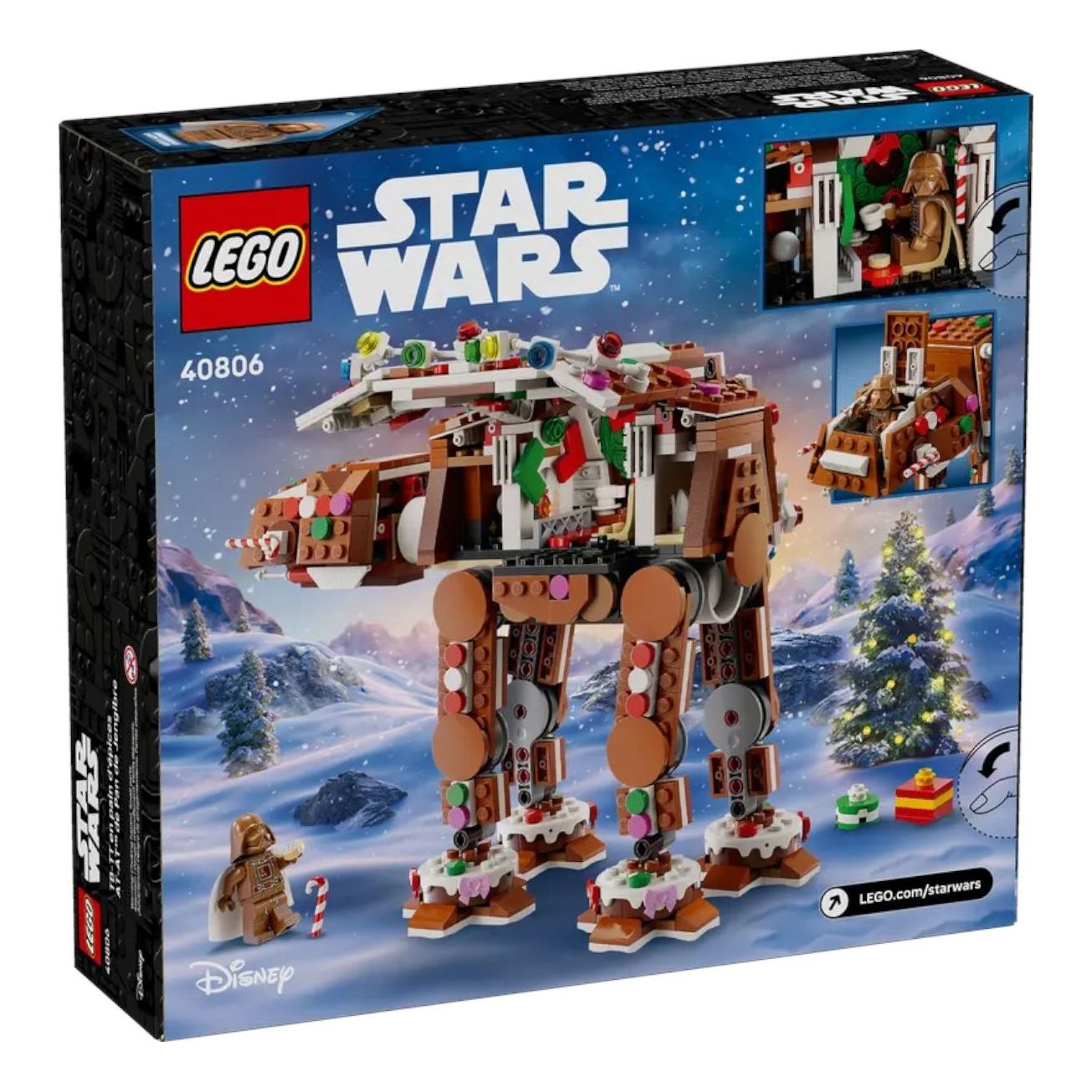 LEGO Star Wars Gingerbread AT-AT Walker Set 40806