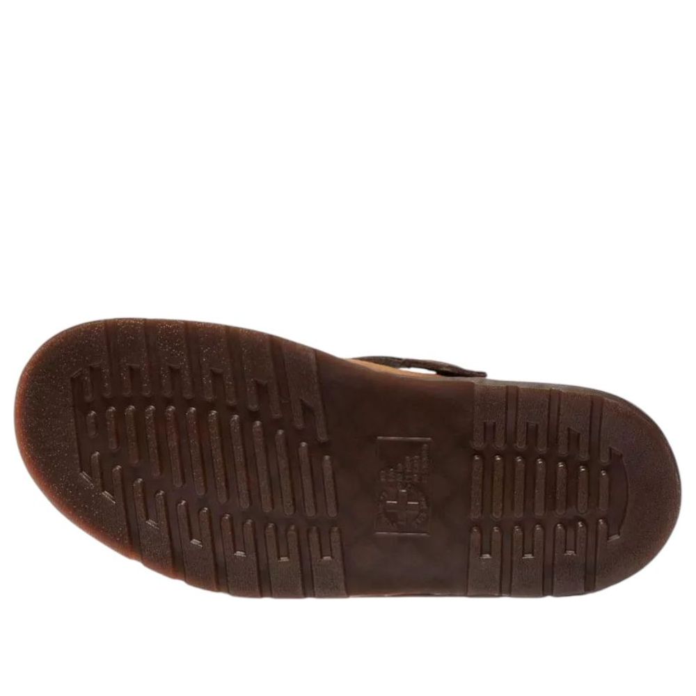 Dr. Martens Isham Suede and Jacquard Mules 'Brown' 40825200