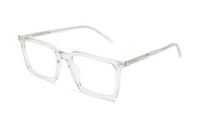 SAINT LAURENT Eyewear Transparent Square-frame Glasses