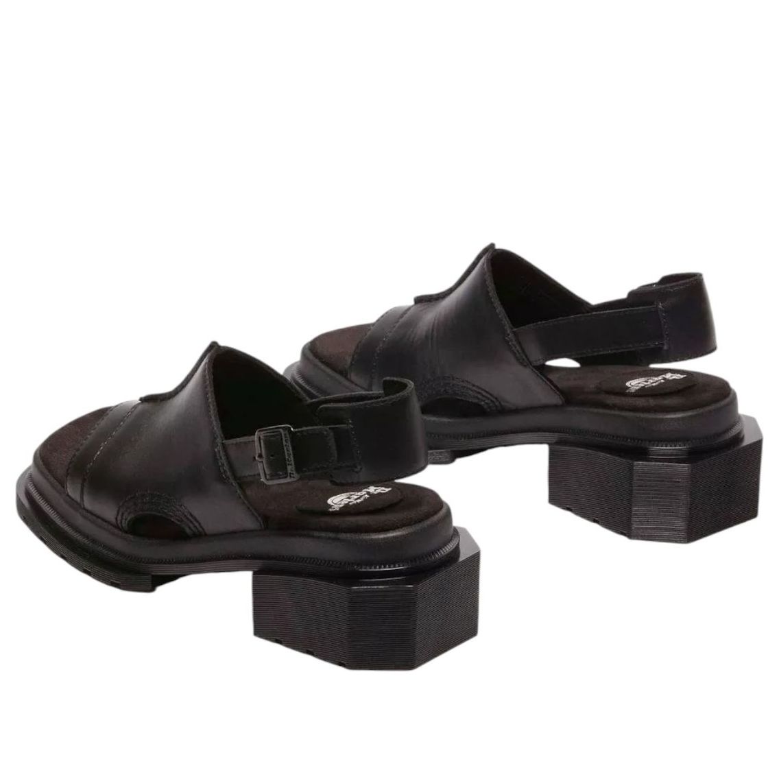 (WMNS) Dr. Martens Maybole Mules 'Black Wanama' 40916001