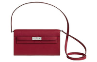 HERMES Kelly To Go Epsom Leather Crossbody Bag, Shoulder Bag Women's
