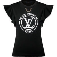 LOUIS VUITTON T-Shirt Women's Black