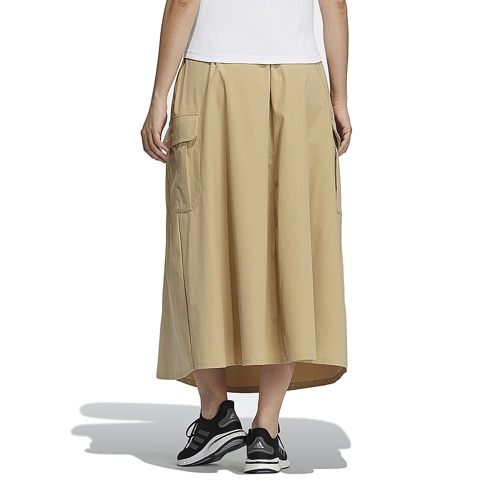 (WMNS) adidas Prsve Skirt Asia Sizing 'Tan' H29521