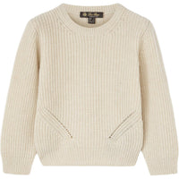 Loro Piana FW24 Sweater Beige Kids'