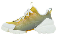 DIOR D-Connect Low-Top Casual Shoes Women's Yellow Gradient