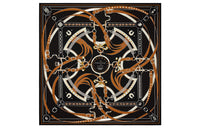 HERMES Silk Scarves Women's Black