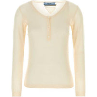 PRADA Long Sleeved Crewneck Knitted Top