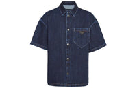 PRADA FW22 Shirt Men's Marine Blue