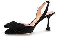 LOUIS VUITTON Blossom Slim Heel High Heels 9.5cm Women's Black