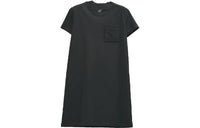 HERMES Short-Sleeved Dresses Women's Black