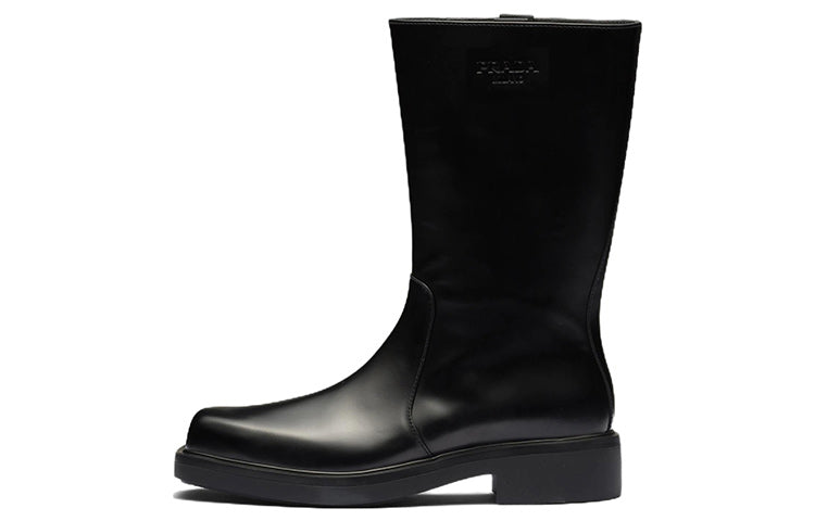 PRADA Ankle Boots 4.5cm Men's Black