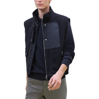 HERMES FW24 Vest Men's Ocean Blue