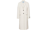 PRADA Single breasted Cashgora Coat