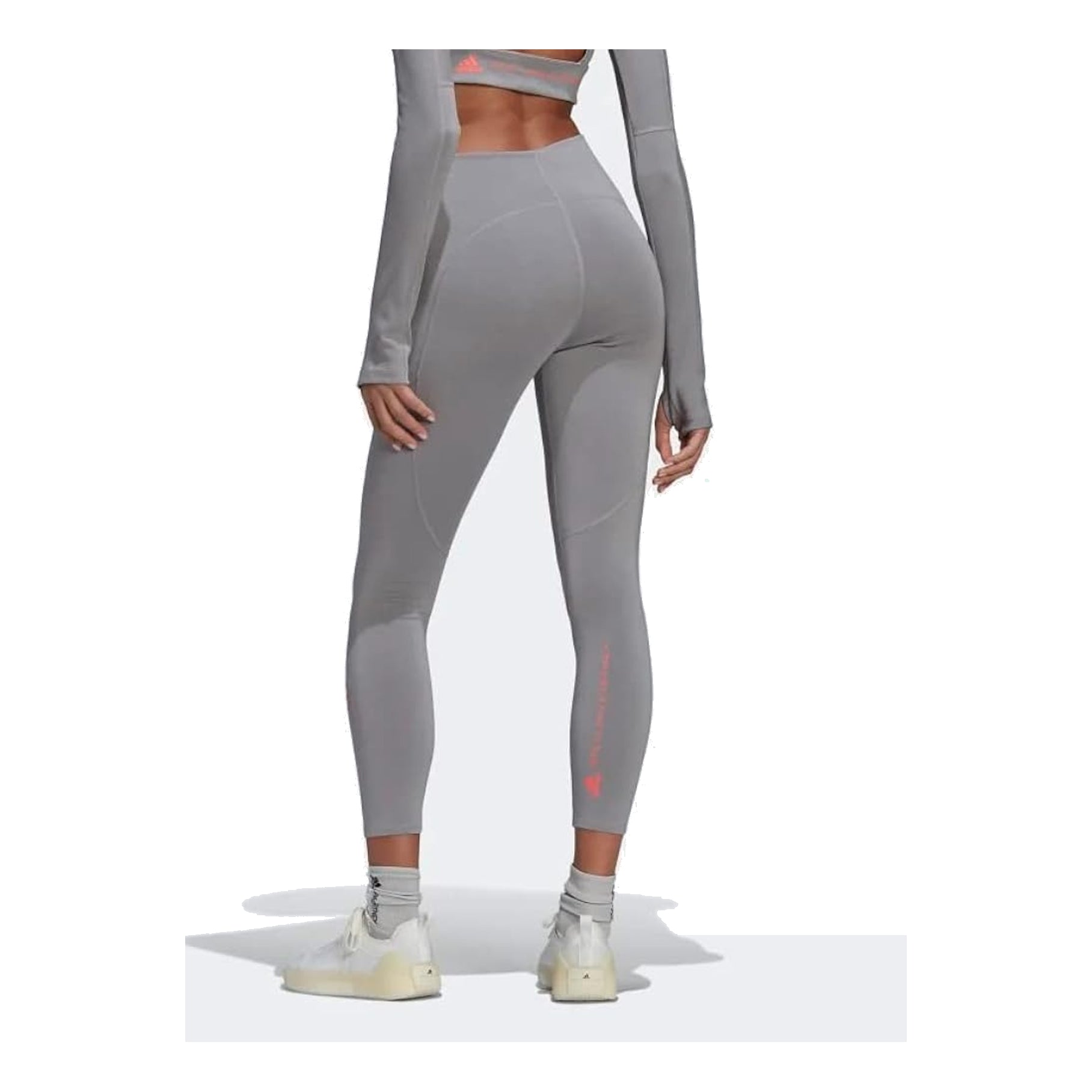 (WMNS) adidas by Stella McCartney 7/8 Yoga Leggings Asia Sizing 'Grey' HD9065
