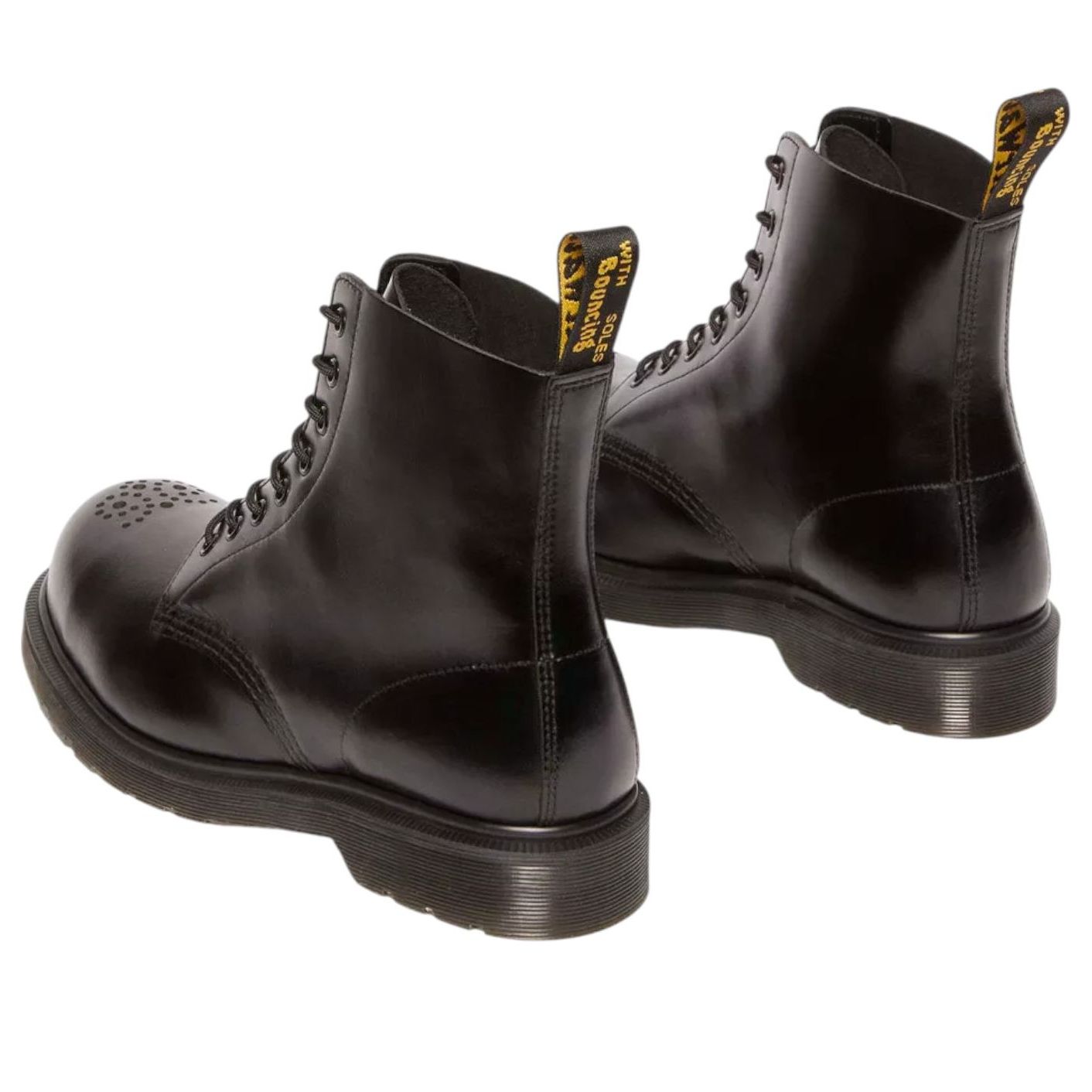 Dr. Martens 1460 Analine Leather Steel Toe Boots 'Black' 41001001
