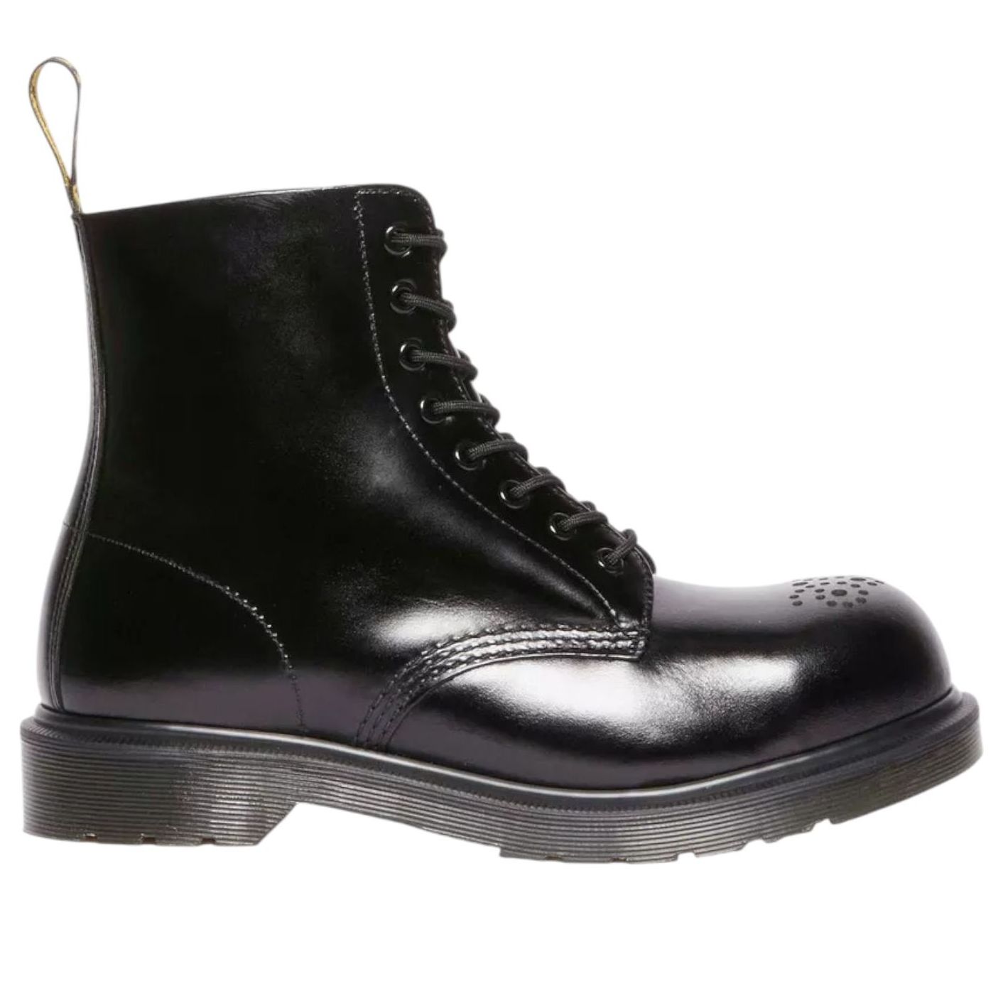 Dr. Martens 1460 Analine Leather Steel Toe Boots 'Black' 41001001