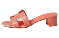 HERMES Slide Slippers Women's Orange