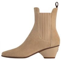 LOUIS VUITTON Trinity Short Chelsea Boots 5cm Women's Umber
